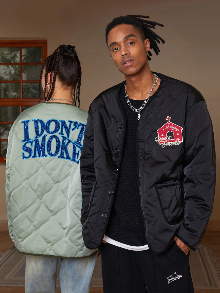 Стёганая куртка DONSMOKE "Church Logo" Quilted Jacket