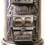 Высокая печь-буржуйка