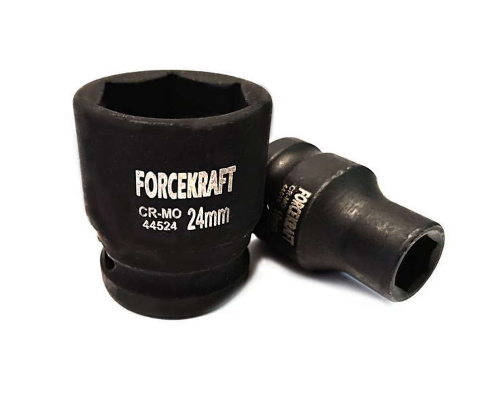 Головка ударная 18мм (6гр.),1/2'' FORCEKRAFT FK-44518