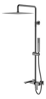 Boheme Стойка для душа Qubic Matt Gun Metal