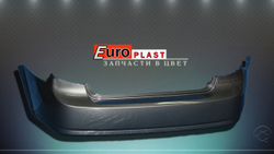 Задний бампер Chevrolet Lacetti седан серый