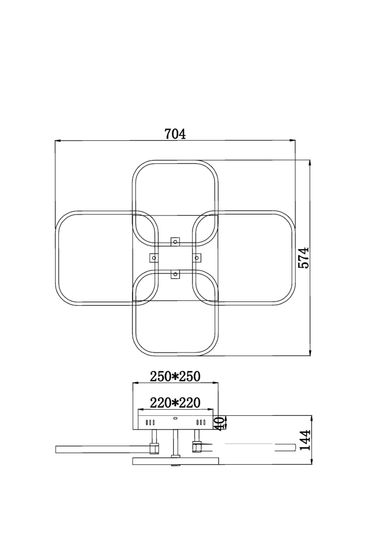 Потолочный светильник Freya FR10018CL-L51W