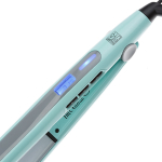 Щипцы для выпрямления волос 25x110мм с терморегулятором Dewal Beauty Dark Charm HI2070-Aqua
