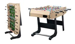 Игровой стол - футбол складной "Maccabi Mini" (121x61x81, светлый, складной)