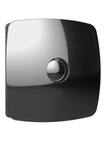 Вентилятор накладной RIO D125 обратный клапан Chrome DICITI