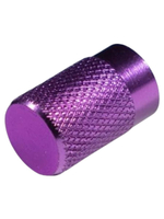 Колпачки на ниппель вентиль фиолетовые 2 штуки