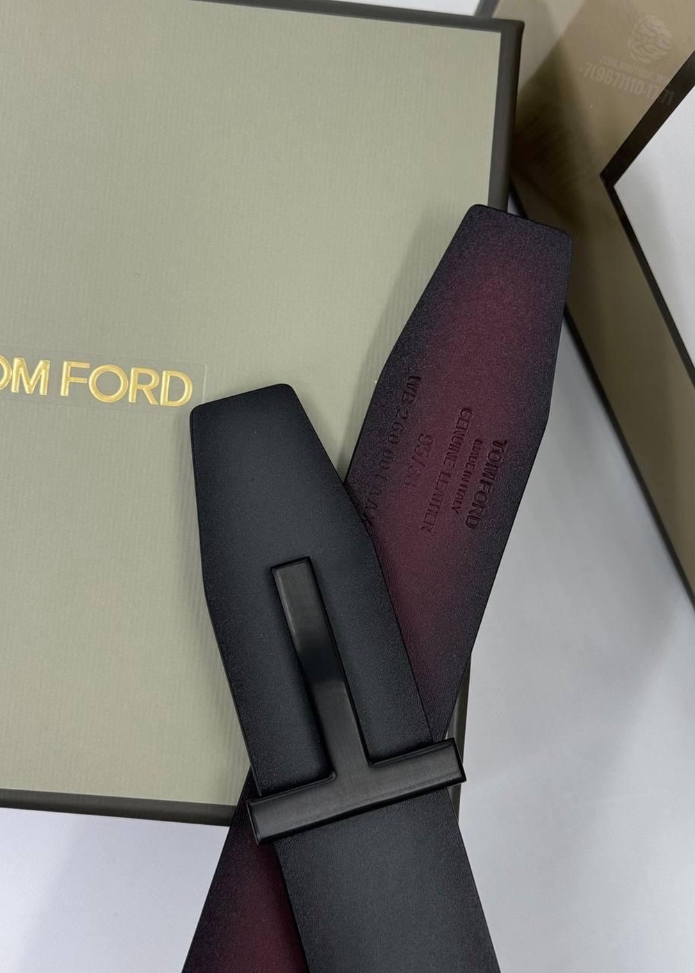 Двухсторонний ремень Tom Ford