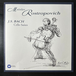 Мстислав Ростропович – Бах: Сюиты для виолончели 4LP (Европа 2016г.)