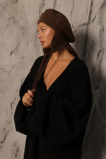 Берет с ушками