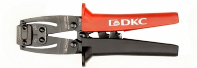 Клещи для обжима провода 0,14-6 кв. мм наконечником-гильзой фронтальная подача (трапеция)