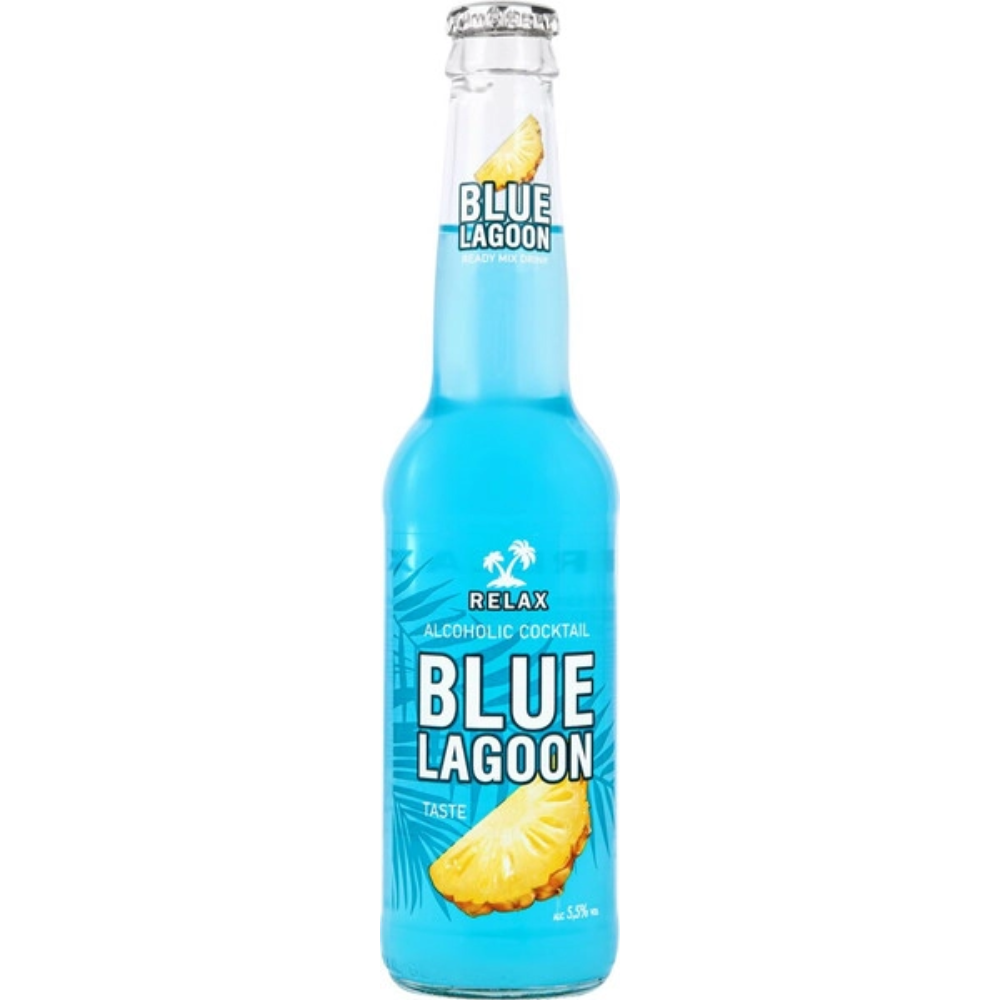 Напиток алкогольный Relax Blue Lagoon 0.33 л