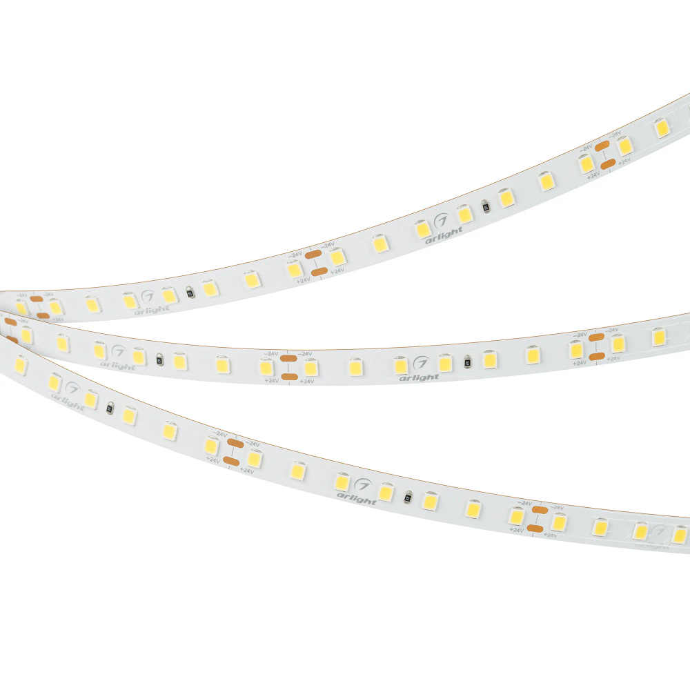 Светодиодная лента UL-A112-8mm 24V White6000 (7 W/m, IP20, 5m) (Arlight, 7 лет) 052759