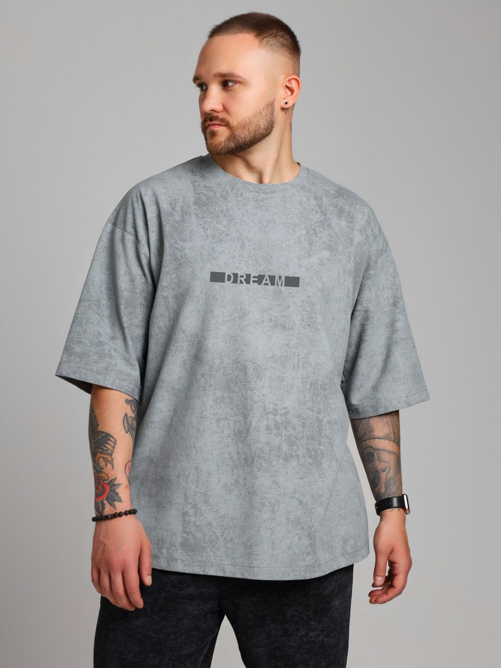 Фуфайка (футболка) мужская Сидней-4 Виотекс СЕРЫЙ