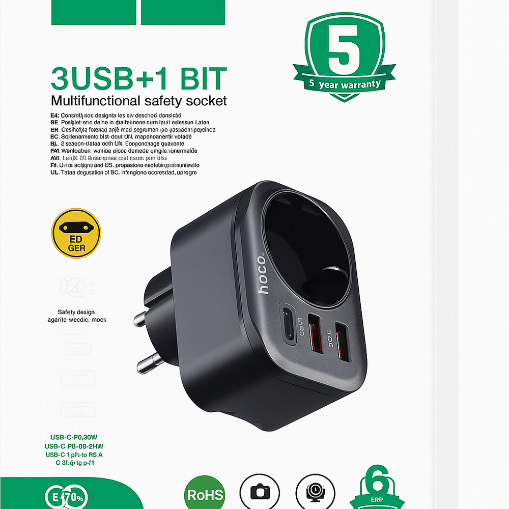 Зарядка для телефона Bluilt 2в1 M99 5700
