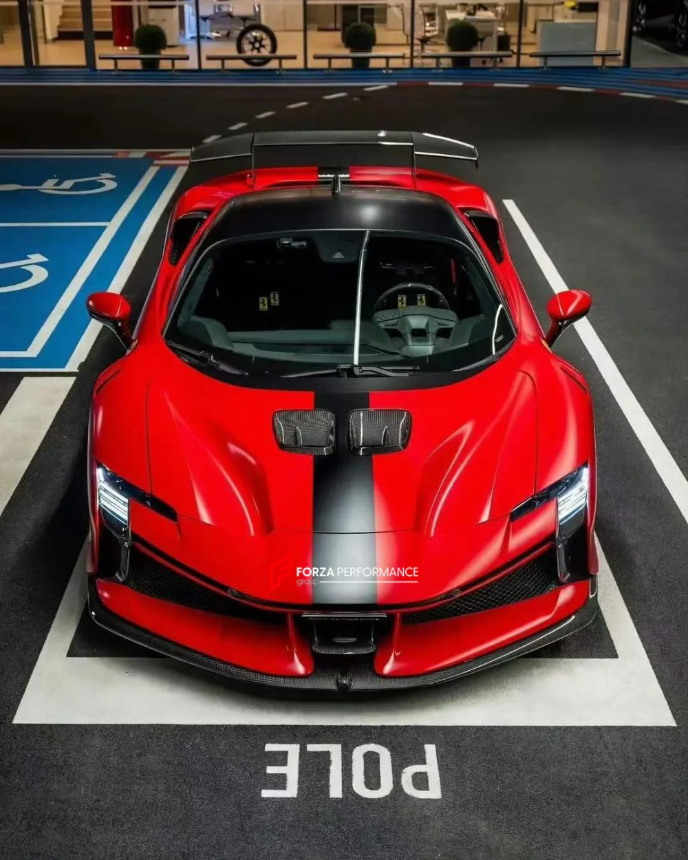 Карбоновый обвес SF90 XX style для FERRARI SF90 Феррари