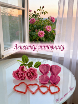 Лепестки шиповника. Набор 1