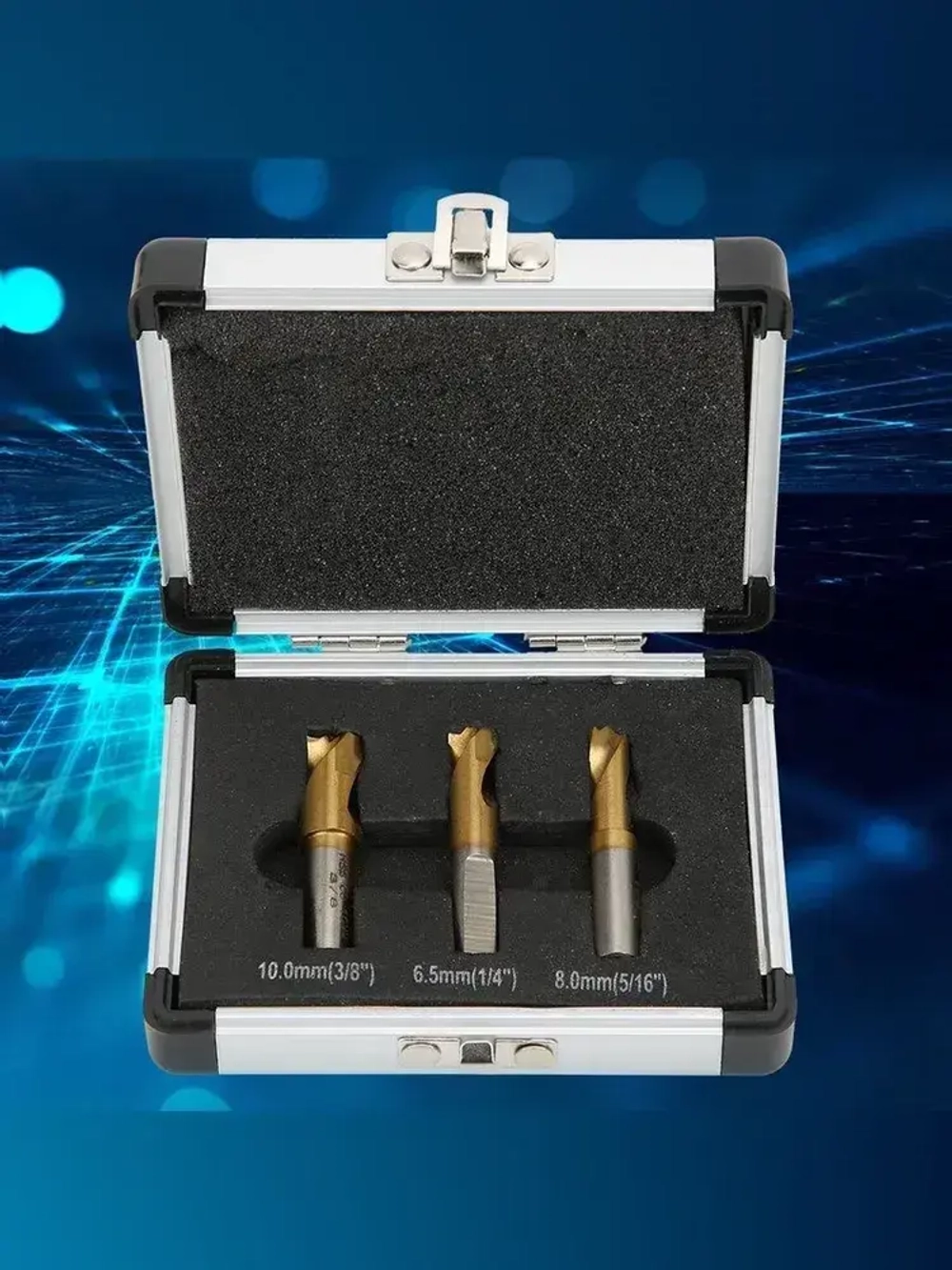 Сверло Кобальтовое для точечной сварки 6,5 мм 8 мм 10 мм Набор из 3 штук