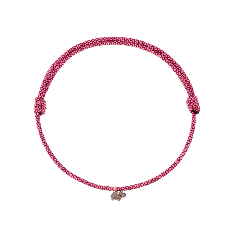 Колье Мой Любимый Пушистик на Паракорде – Серый кот