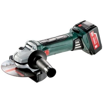 Аккумуляторная болгарка "METABO" W 18 LTX 150 Quick