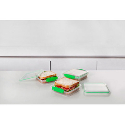 Набор контейнеров для сэндвичей 3шт 450мл Sistema Fresh зеленый