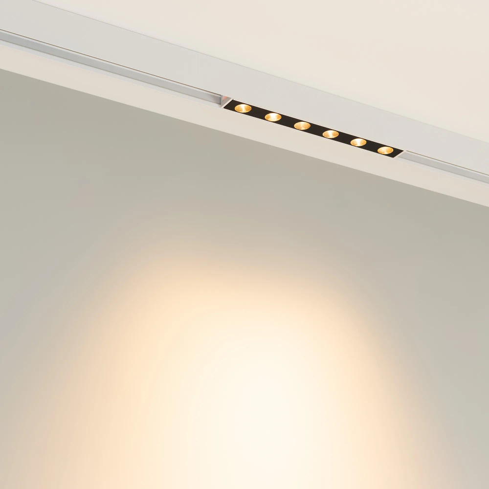 Светильник MAG-DOTS-25-L400-12W Warm3000 (WH, 30 deg, 24V) (Arlight, IP20 Металл, 5 лет) 050051