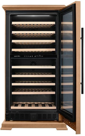 Винный холодильник Meyvel MV99PRO-KBT2 (Натуральный бук)