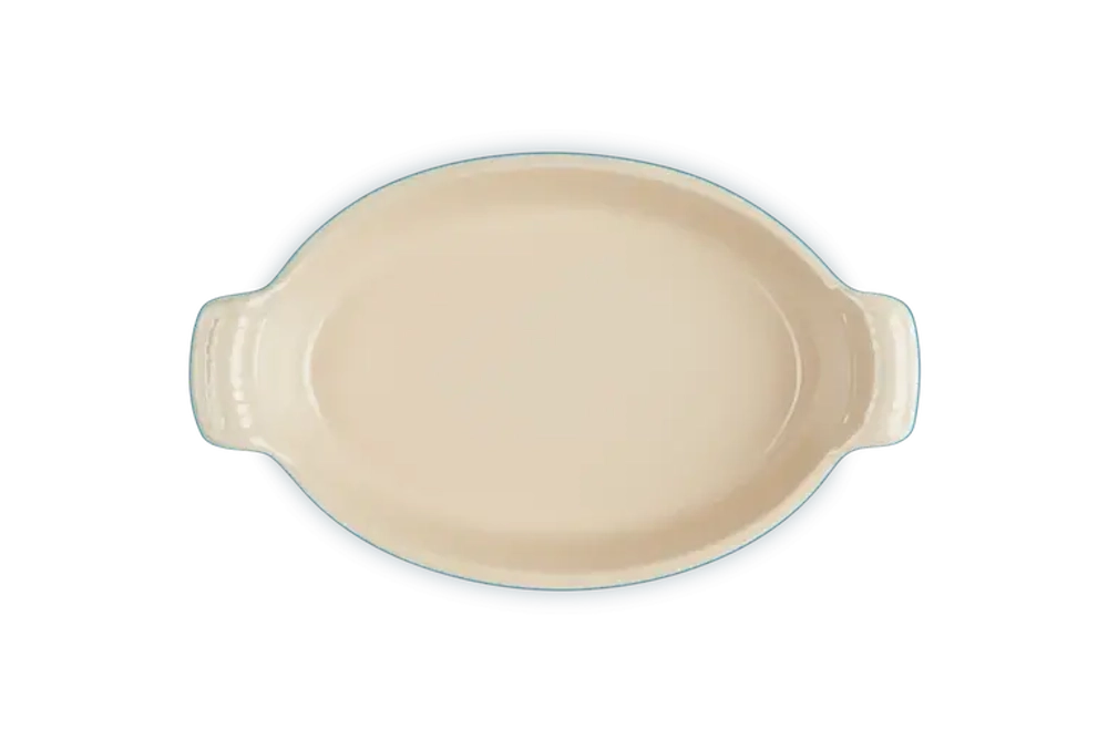 Le Creuset Форма для выпечки 28см, овальная, темно-бирюзовая.