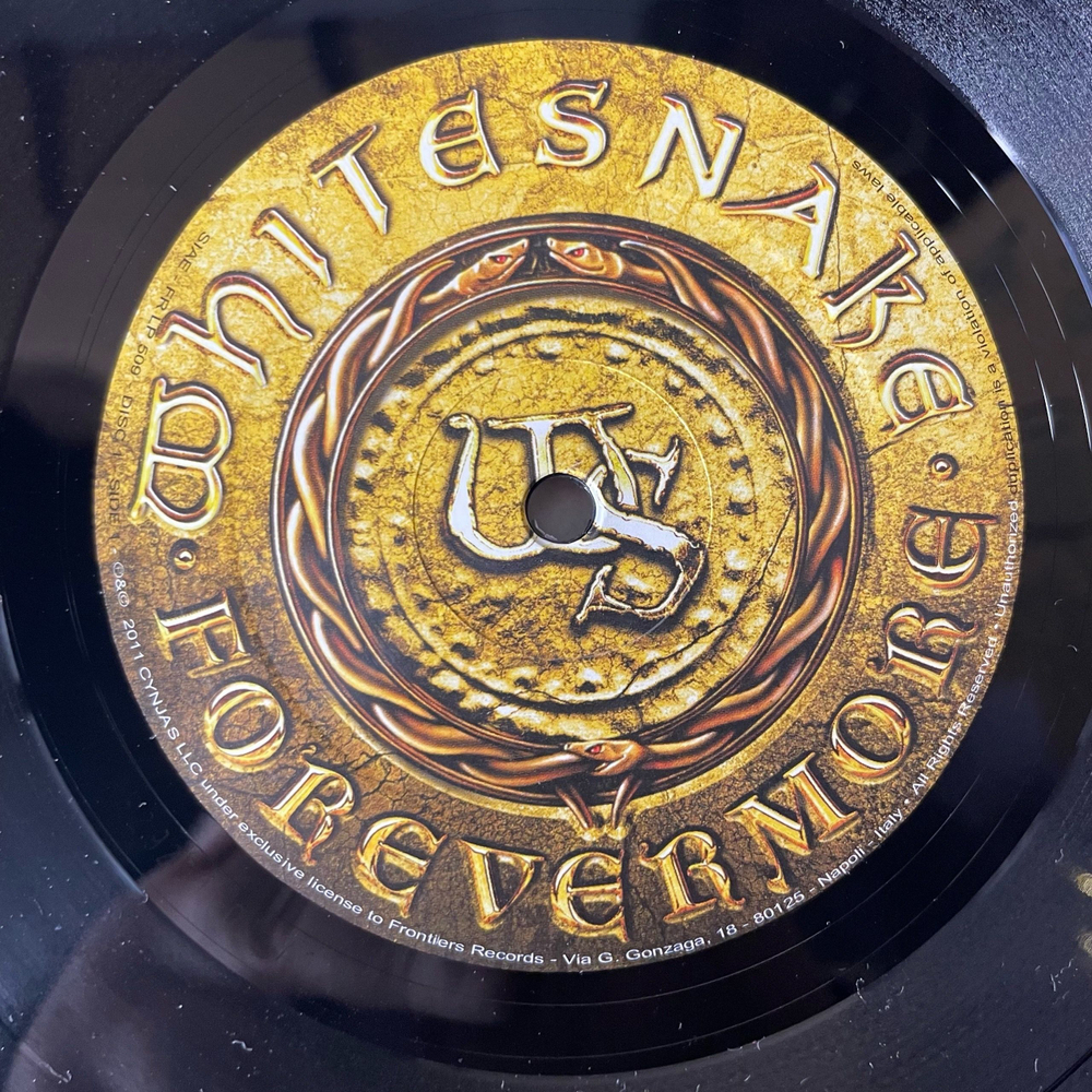 Винтажная виниловая пластинка LP Whitesnake Forevermore (Италия 2011)