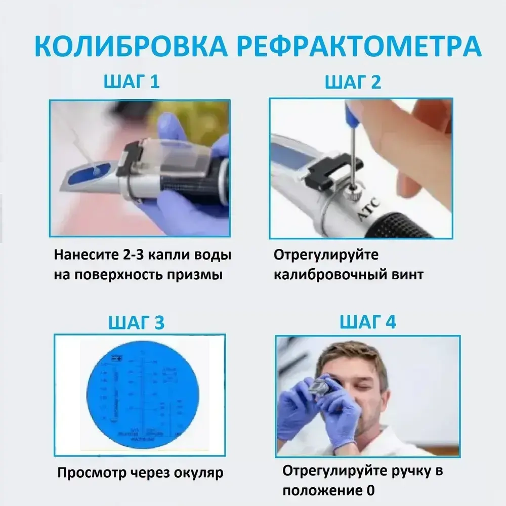 Рефрактометр для антифриза Smartron ATC-50
