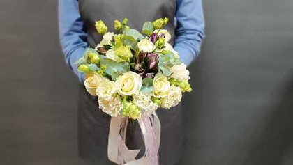 Свадебный букет «Призма»