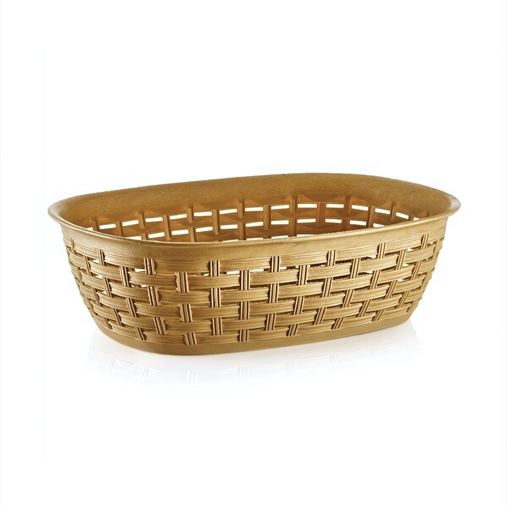 Корзинка для хлеба "Раттан" 3л бежевый
