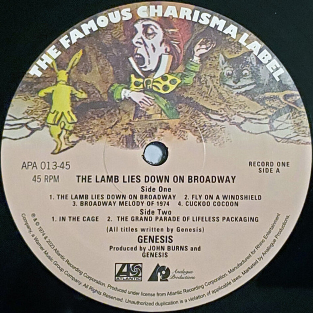 Genesis / The Lamb Lies Down On Broadway (4LP)