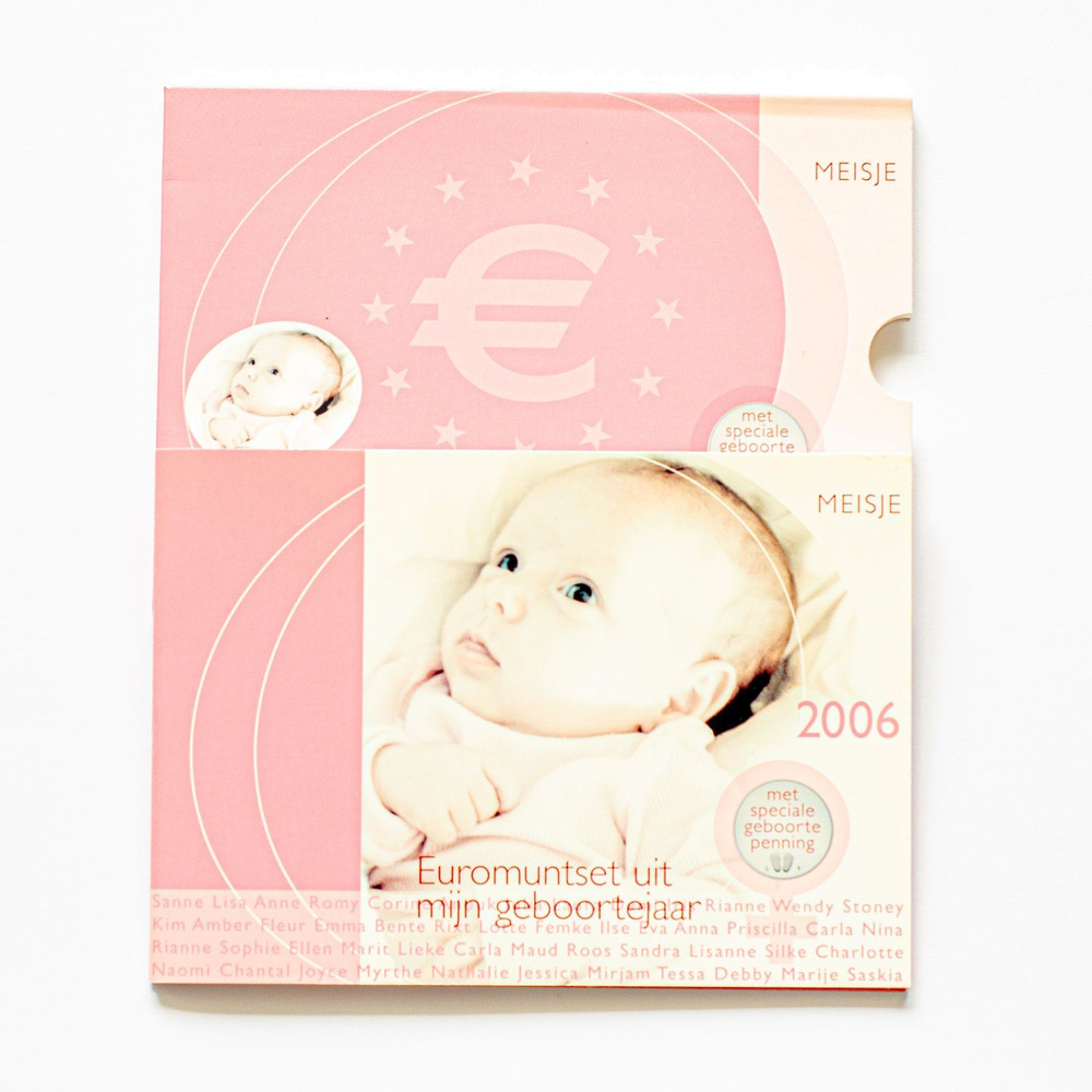 Netherlands 2006 Baby Set - Girl