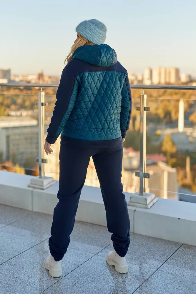 Костюм с мехом УК-1606 Fabrika