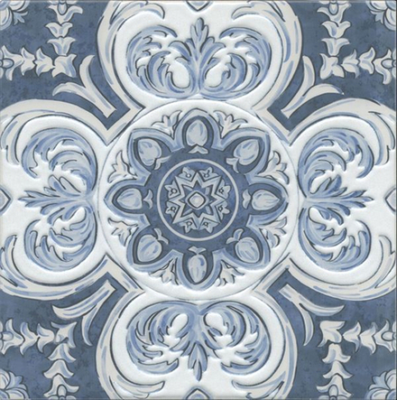 Декор Алмаш центр cиний (HGD/A510/SG9174)