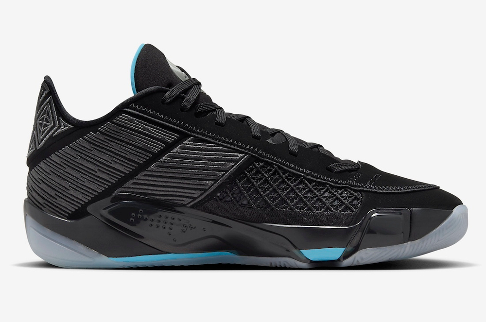 Купить в Москве Air Jordan 38 Low Black/Gamma Blue