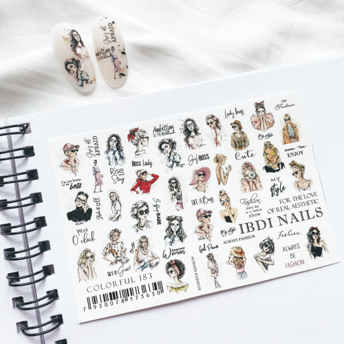 IBDI слайдер дизайн COLORFUL №183