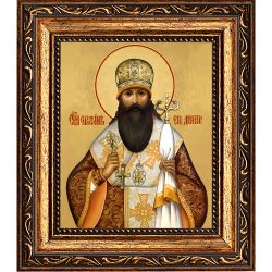 Серафим (Звездинский) Дмитровский священномученик. Икона на холсте.