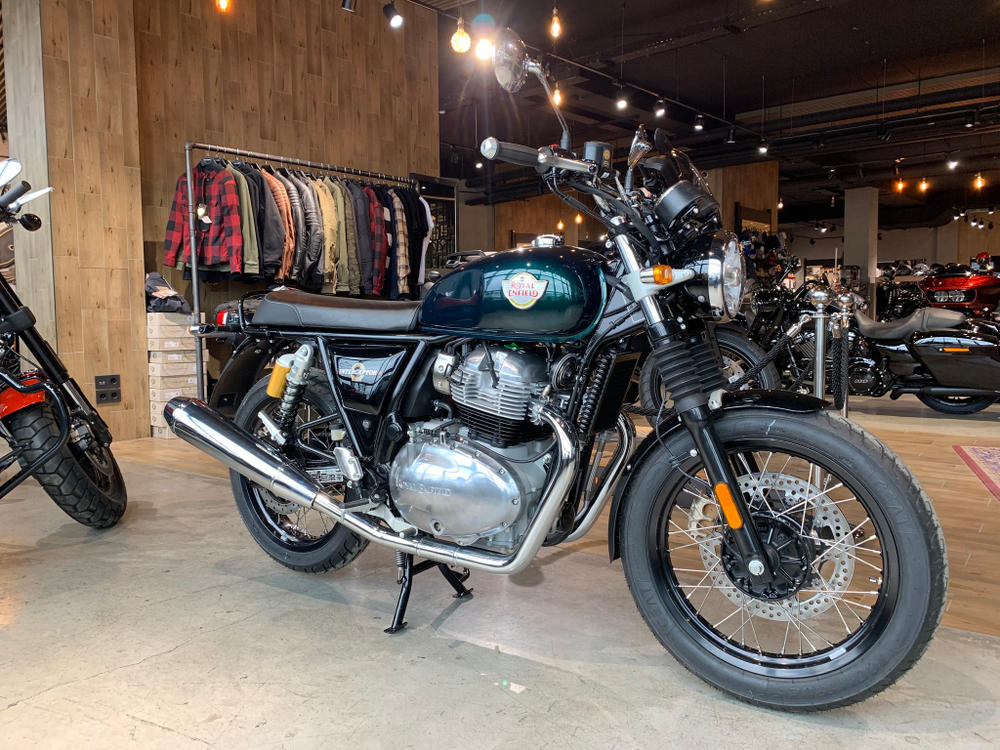 Royal Enfield Interceptor 650 Cali Green (Standard / Single tone)