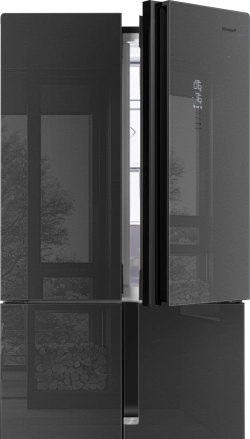 Холодильник Weissgauff INVERTER NO FROST INOX GLASS WCD 450