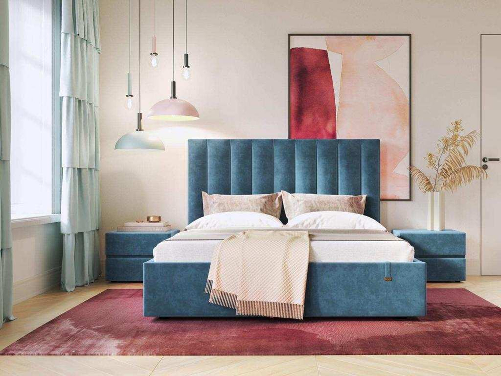 Кровать Ingrid 1600 модель 312 Галакси лайт 22