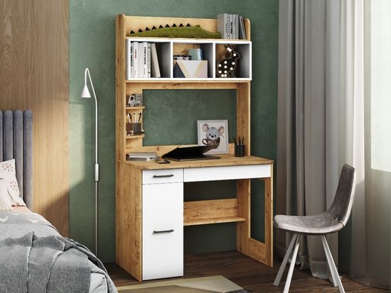 дуб бунратти / белый