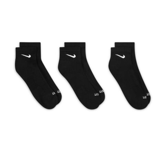 Теннисные носки Nike Everyday Plus Cushioned Training Ankle 3P - black