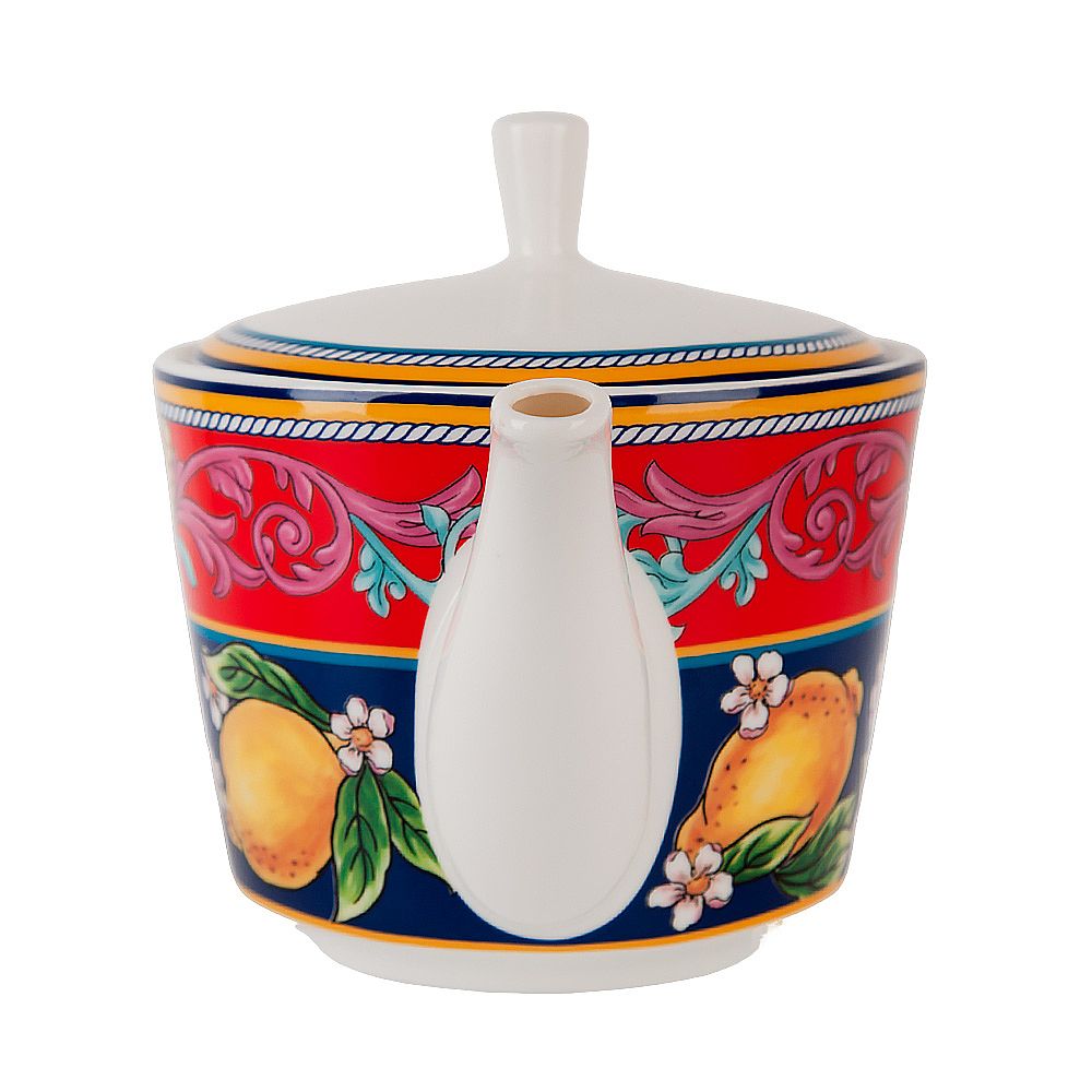 Чайник "Fruttissimo" v=650мл (фарфор) (подарочная упаковка)