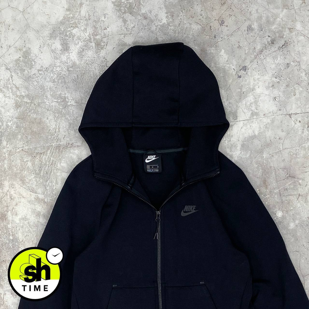 Кофта Nike TechFleece Black Hoodie
