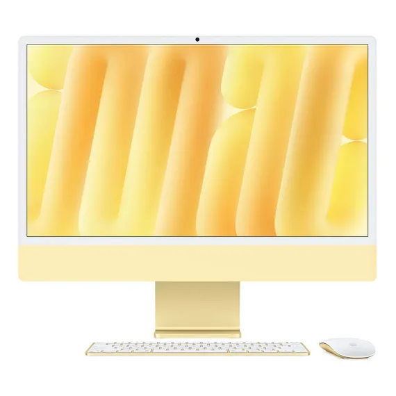 Моноблок Apple iMac 4.5K 24 (M4 10-Core, GPU 10-Core, 24GB, 512GB) (Жёлтый | Yellow) (2024)