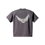 YEEZY x GAP x Balenciaga Dove Padded Heavy Fleece Tee, серый