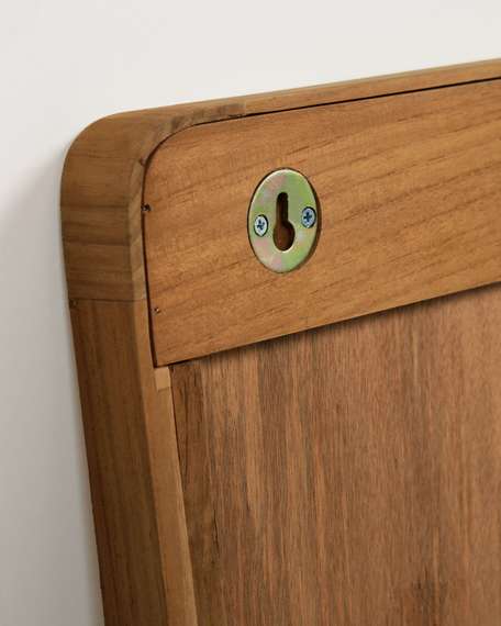 Shamel Зеркало из массива тика с отделкой под орех 45 x 70 см