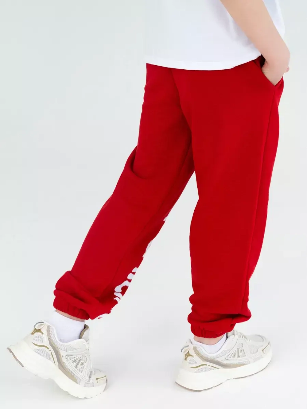 Штаны детские спортивные красные