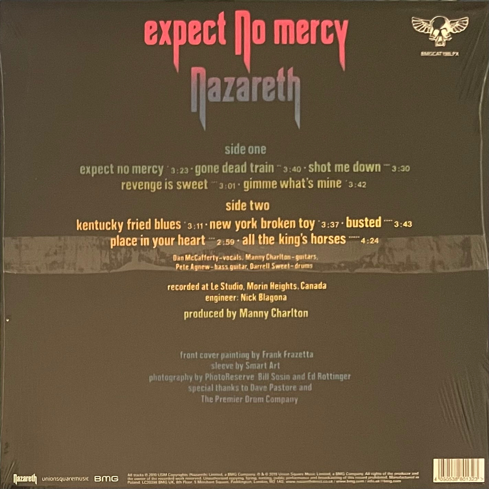 Nazareth ‎– Expect No Mercy (Польша 2022г.) Pink